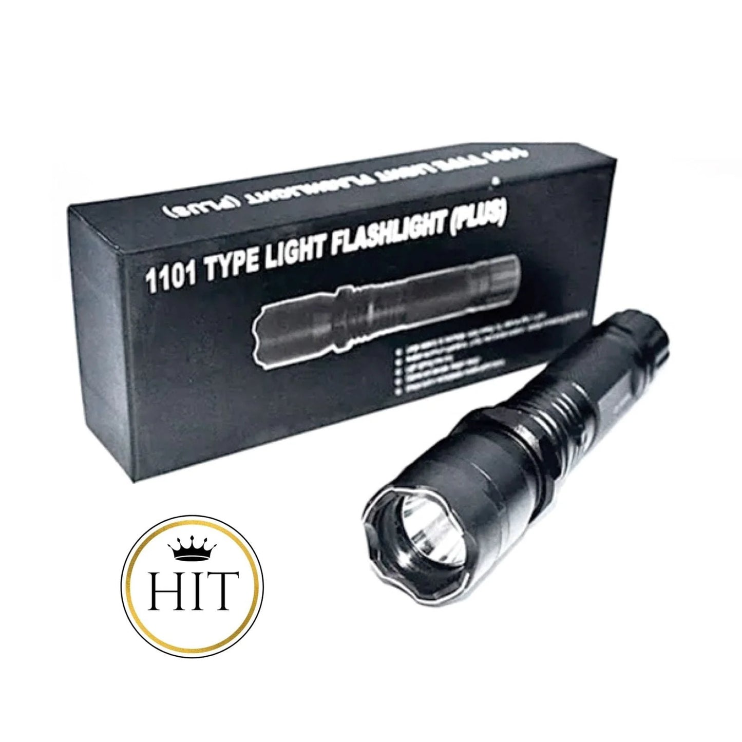 Linterna taser 2 en 1