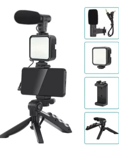 Estabilizador Selfie Con Microfono